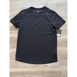 Alive Mens Medium Black Athletic Short Sleeve T-Shirt A23108 NWT